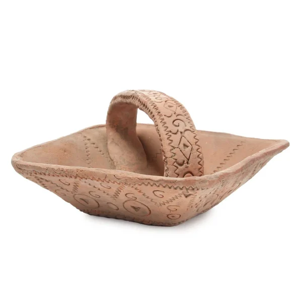 Best Antique Terracotta Basket Decorative Objects