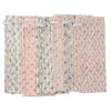 Outlet Block-Printed Napkins - Dusted Pastel Tabletop