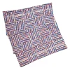 Shop Block-Printed Table Runner - Cornflower Cherry Stripe Tabletop