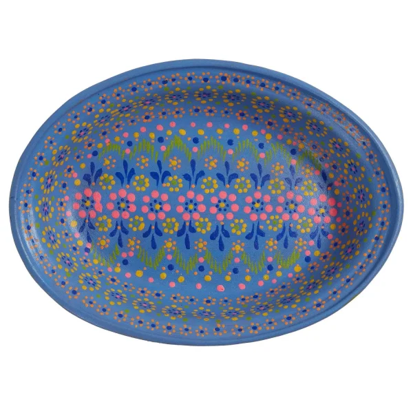 New Capula Pottery Blue Serving Bowl Tabletop