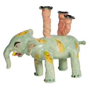 Discount Elephant Candelabra Decorative Objects