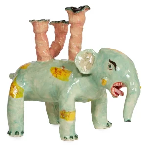 Discount Elephant Candelabra Decorative Objects