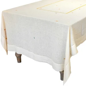 Sale Embroidered Bees Tablecloth Tabletop