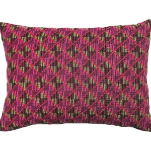 New Embroidered Pillow - Fuchsia Holy Mount Home Textiles