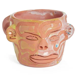 Cheap Face Mug - Lime And White Tabletop