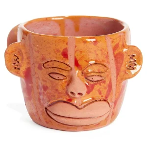 Shop Face Mug - Red And Orange Tabletop