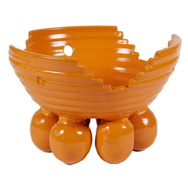 Fashion Fruit Bowl In Marigold Tabletop