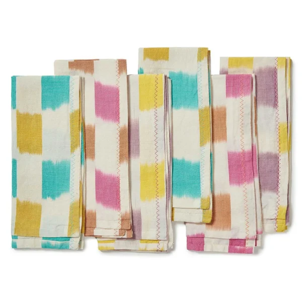 Store Ikat Napkins - Candy Checkerboard Tabletop