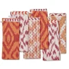 Clearance Ikat Napkins - Cocoa Cinnamon Tabletop