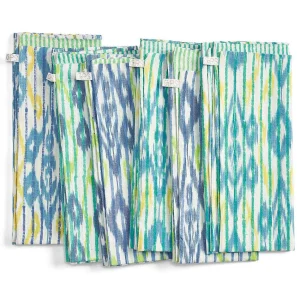 Discount Ikat Napkins - Julep Steel Stripe Tabletop