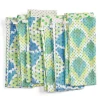 Online Ikat Napkins - Lemongrass Diamond Sky Tabletop