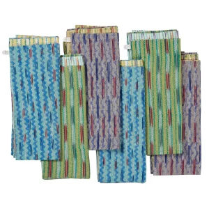 Online Ikat Napkins - Ocean Glass Tabletop