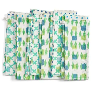 Online Ikat Napkins - Snow Drop Diamond Kiss Tabletop