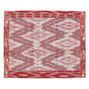 Store Ikat Placemats - Petal Blush Zig Zag Tabletop