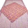 Discount Ikat Table Square - Berry Lilac Zig Zag Tabletop