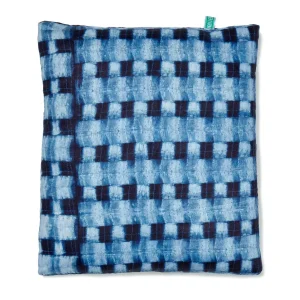 Clearance Indigo Lavender Pillow - Shibori Home Textiles