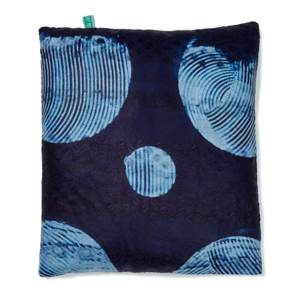 Clearance Indigo Lavender Pillow - Shibori Home Textiles