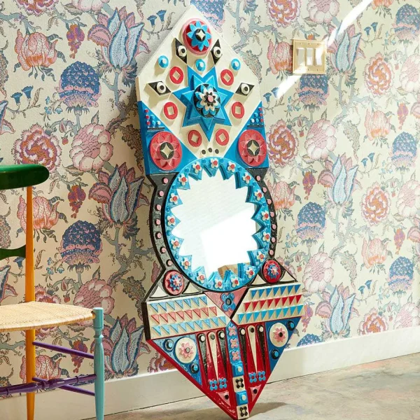 Sale Mirror - Floral Geo Decorative Objects