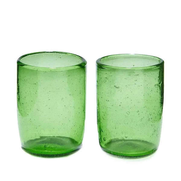 Cheap Muna Glasses - Green Tabletop