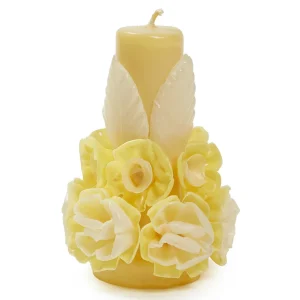 Cheap Oaxacan Floral Candle - Citron Tabletop