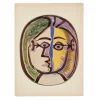 Store Pablo Picasso Color Plate - Face Artwork