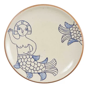 Online Sea Bride Dinner Plate - Blue Tabletop