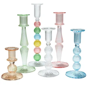 Store Spark Candleholder - Clear Decorative Objects