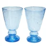 Shop Sultan Wine Glasses - Blue Tabletop