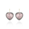 Cheap Valentina 'I Love Ny' Button Earrings - Blush Jewelry