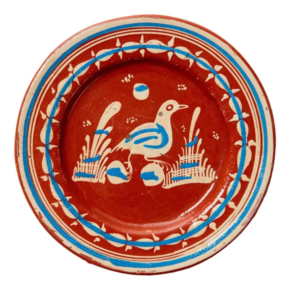 Cheap Vintage Tlaquepaque Plate Decorative Objects